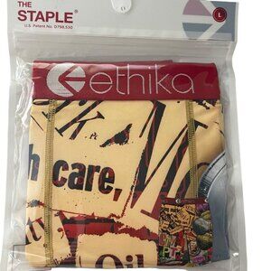 Ethika Men's Staple Boxer Briefs New Size Large Bitcoin, Newspaper Clippings